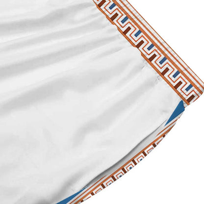 ROMA Print Casual Trousers With Elastic Waistband