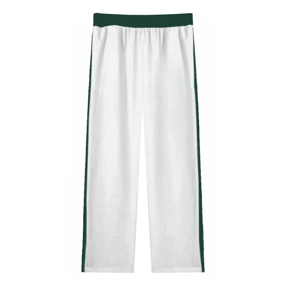 Greek Gods Printed Casual Trousers With Elastic Waistband