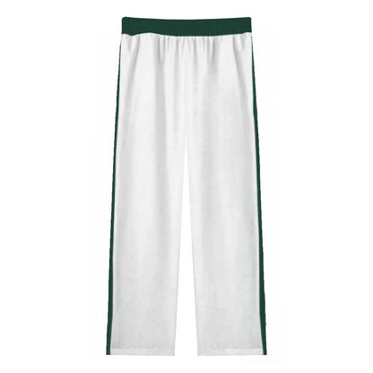 Greek Gods Printed Casual Trousers With Elastic Waistband