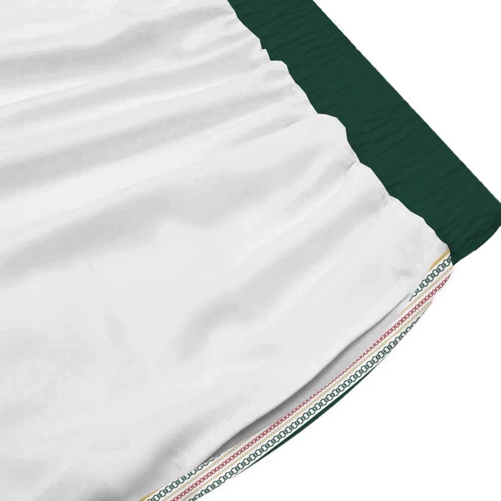 Greek Gods Printed Casual Trousers With Elastic Waistband