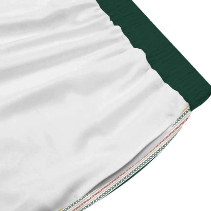 Greek Gods Printed Casual Trousers With Elastic Waistband