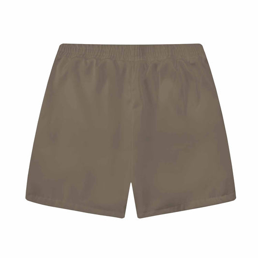 Tropical Leaves Hawaiian Elastic Waistband Summer Casual Shorts