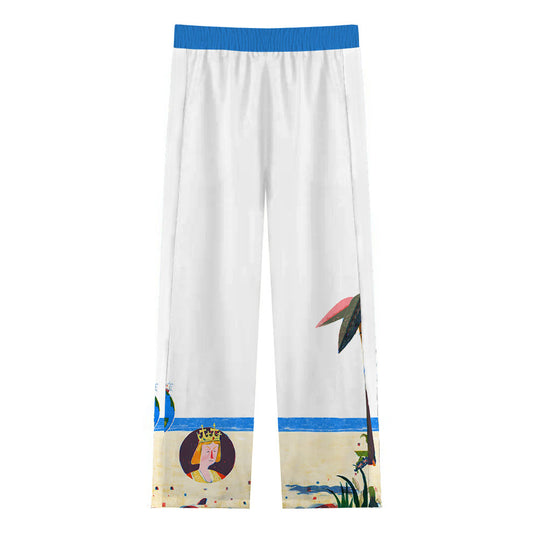 Encounters Across Oceans Casual Trousers With Elastic Waistband