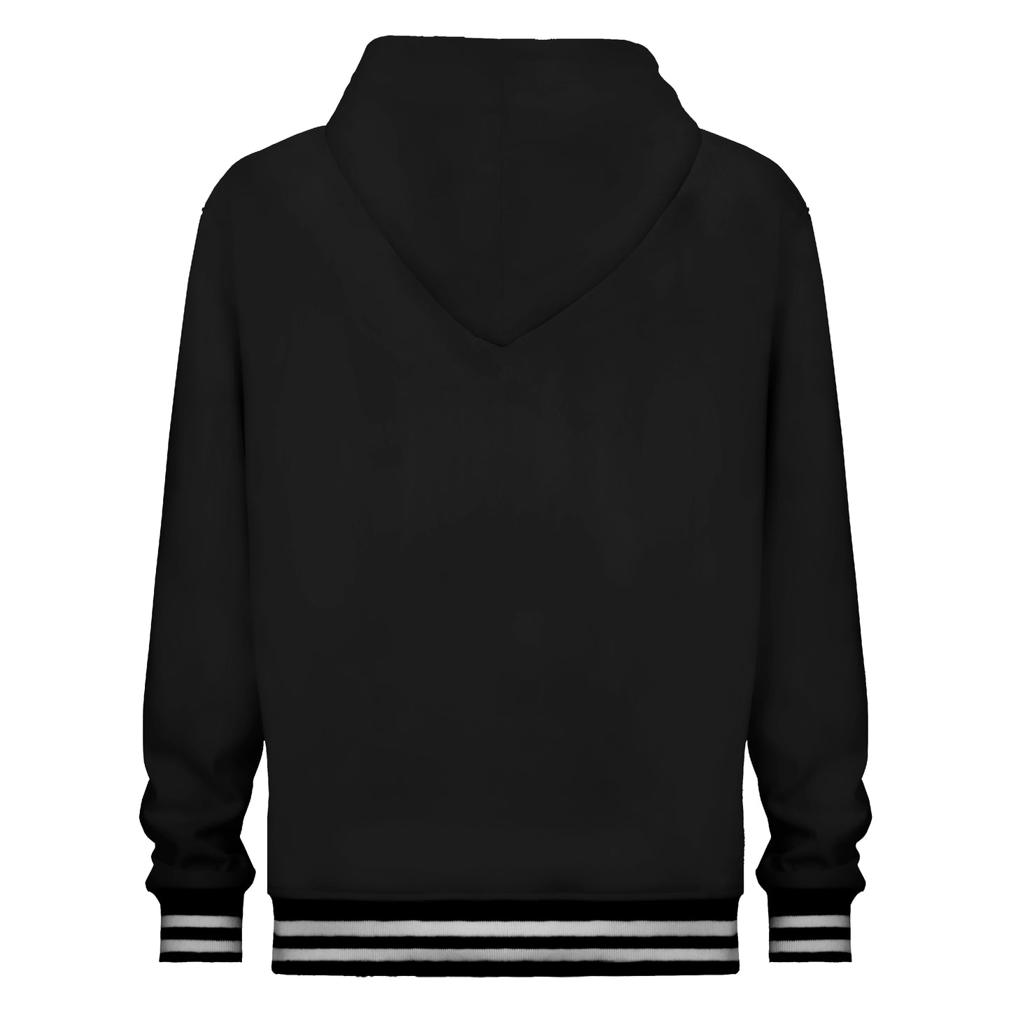 Black Trend Hip Hop Style Hooded Sweatshirt