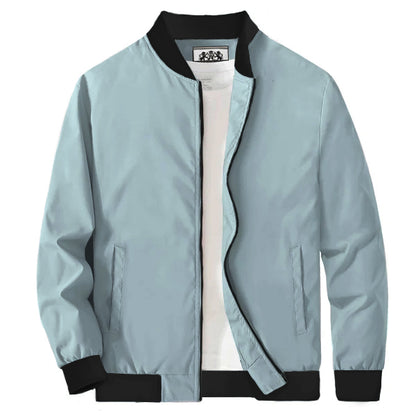 Men's Zip-Up Bomber Jacket