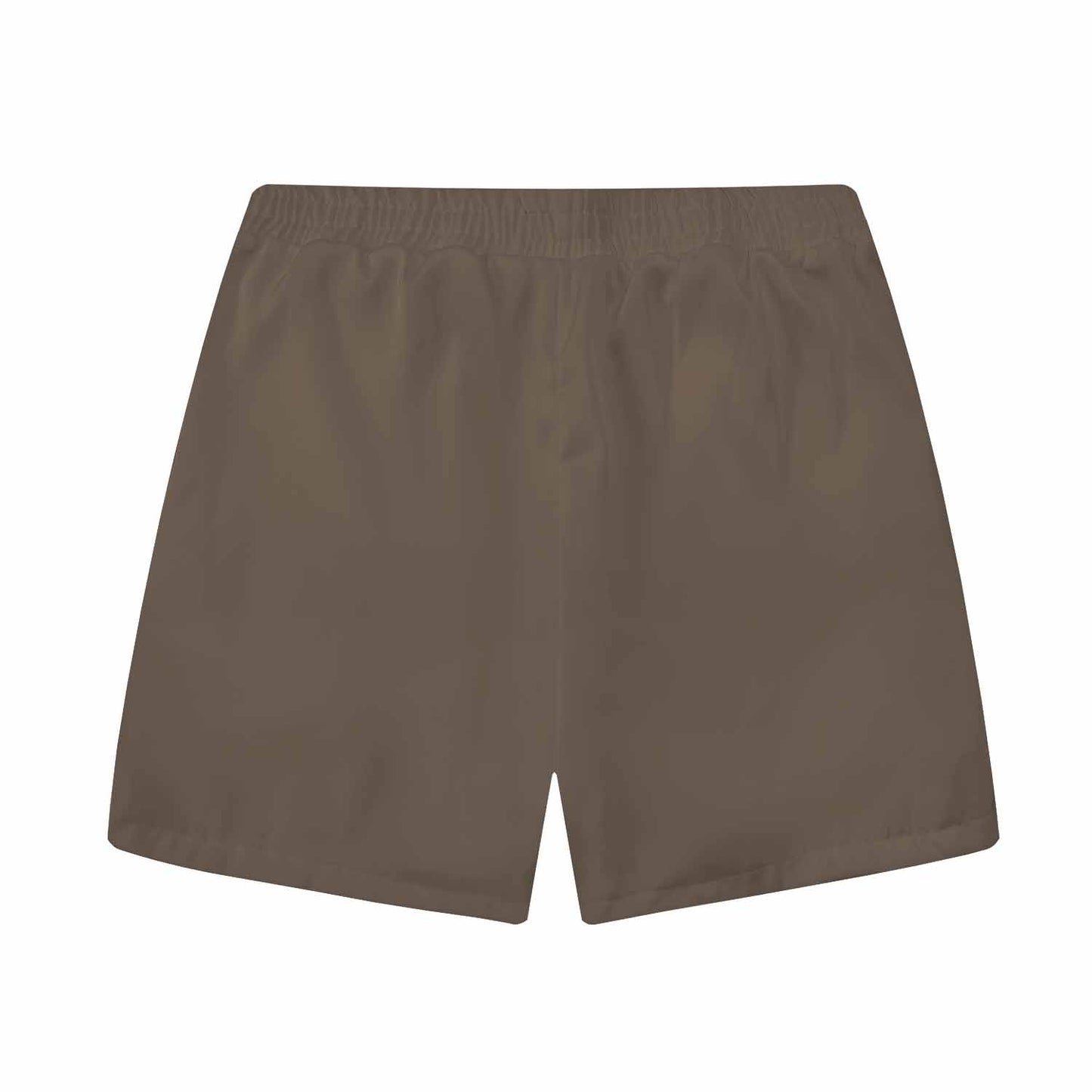 Natural Patterned Resort Elastic Waistband Summer Casual Shorts