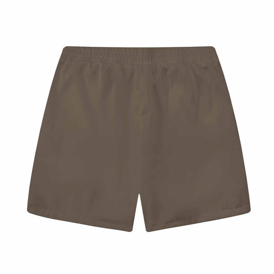 Natural Patterned Resort Elastic Waistband Summer Casual Shorts