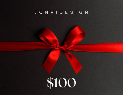 JonviDesign E-Gift Card