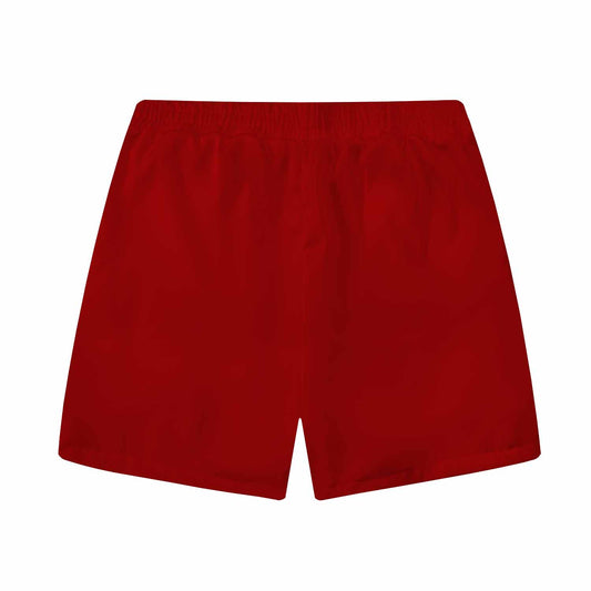 Lemon Slice Crayfish Pattern Elastic Waistband Summer Casual Shorts