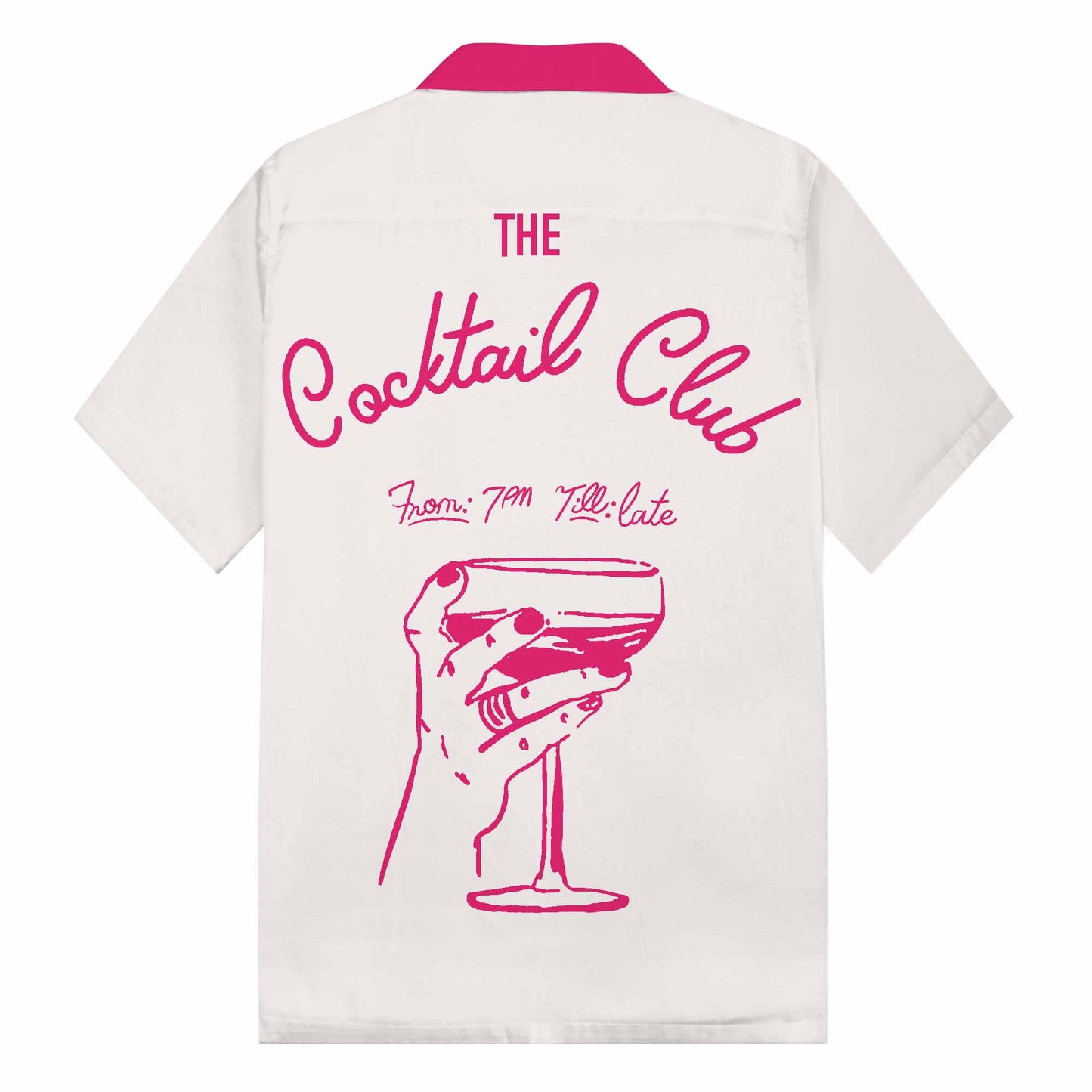 Abstract Painting Leopard Print Camp Collar Short-Sleeved Shirt