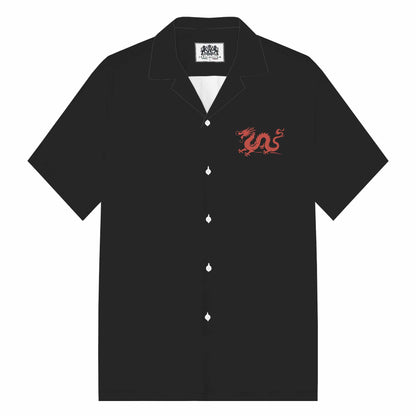 Lee Ho Fooks Vintage Resto Geek Casual Short-Sleeved Shirt