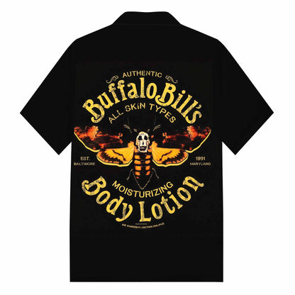 Buffalo Bill's Body Lotion Camp Collar Short-Sleeved Shirt