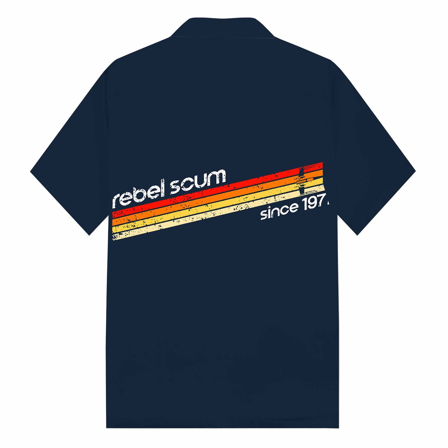Rebel Scum 1977 Camp Collar Short-Sleeved Shirt