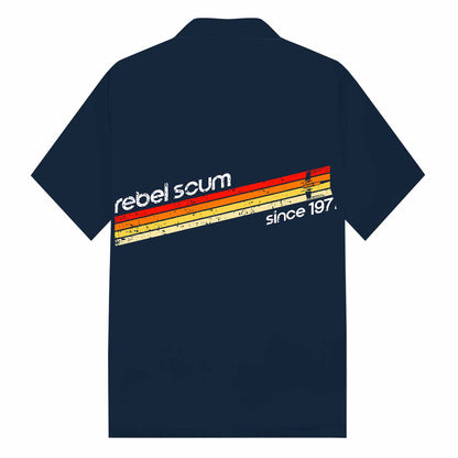 Rebel Scum 1977 Camp Collar Short-Sleeved Shirt
