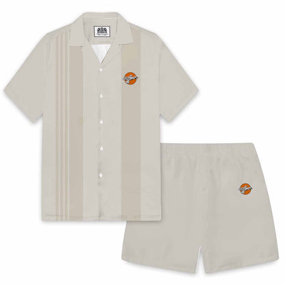 Vintage Star Wars Firefly Class Serenity Print Camp Collar Short-Sleeved Shirt