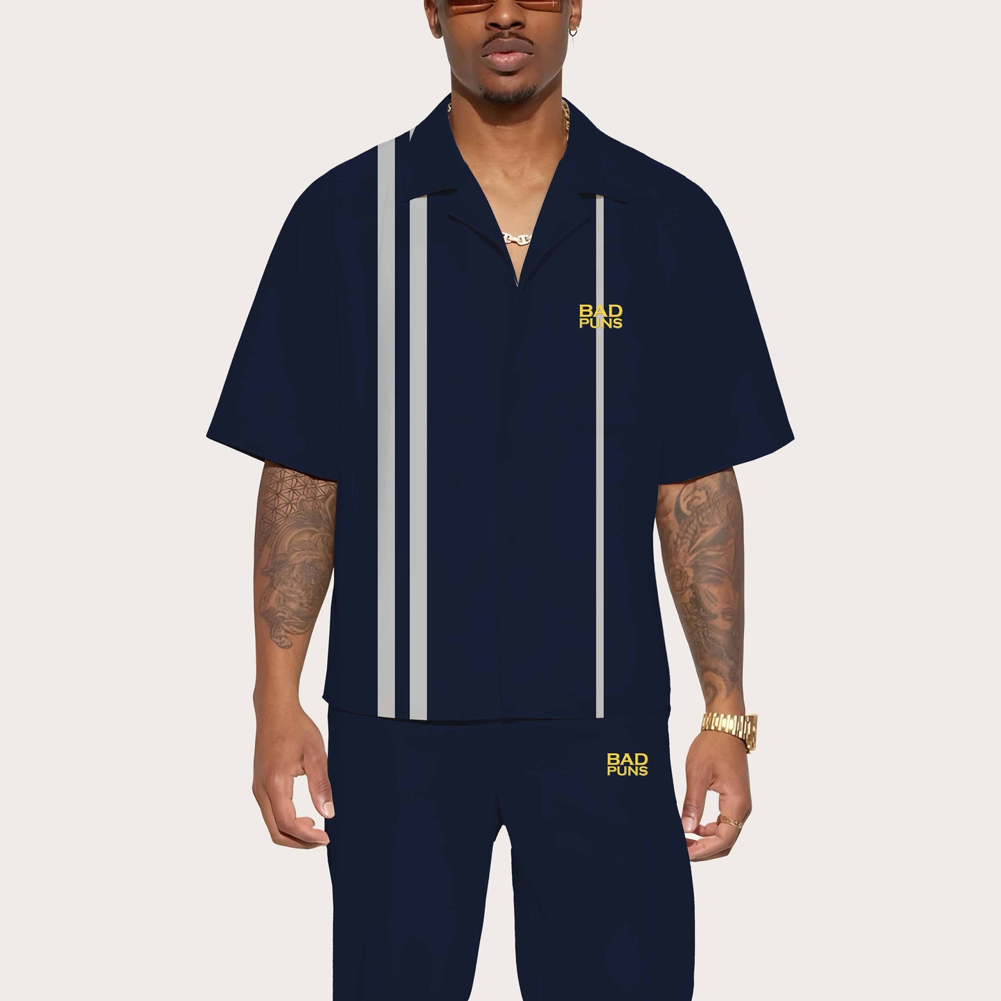 Funny Bad Puns That's How Eye Roll Elastic Band Casual Shorts