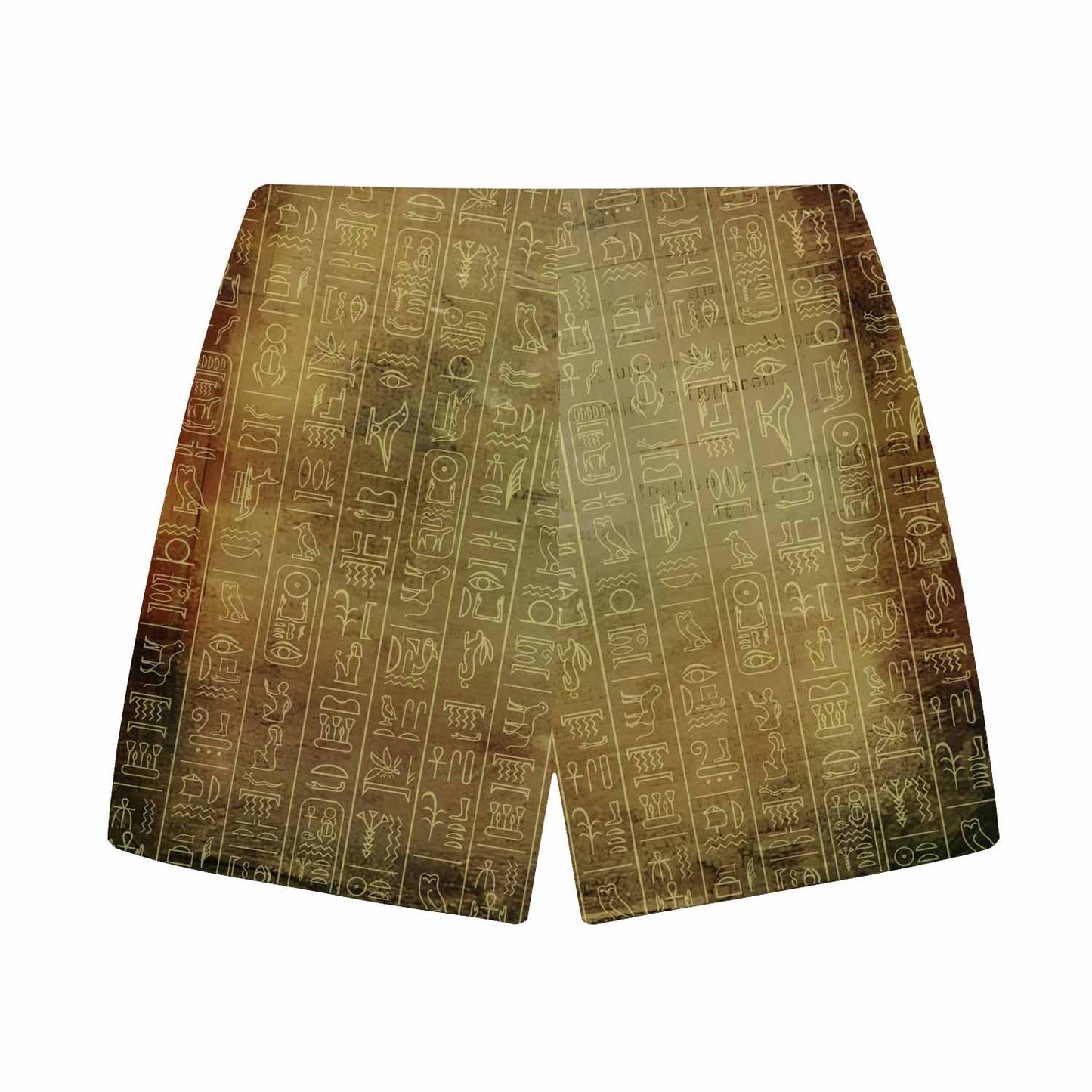 Egyptian Ankh Vintage Casual Elastic Waist Shorts