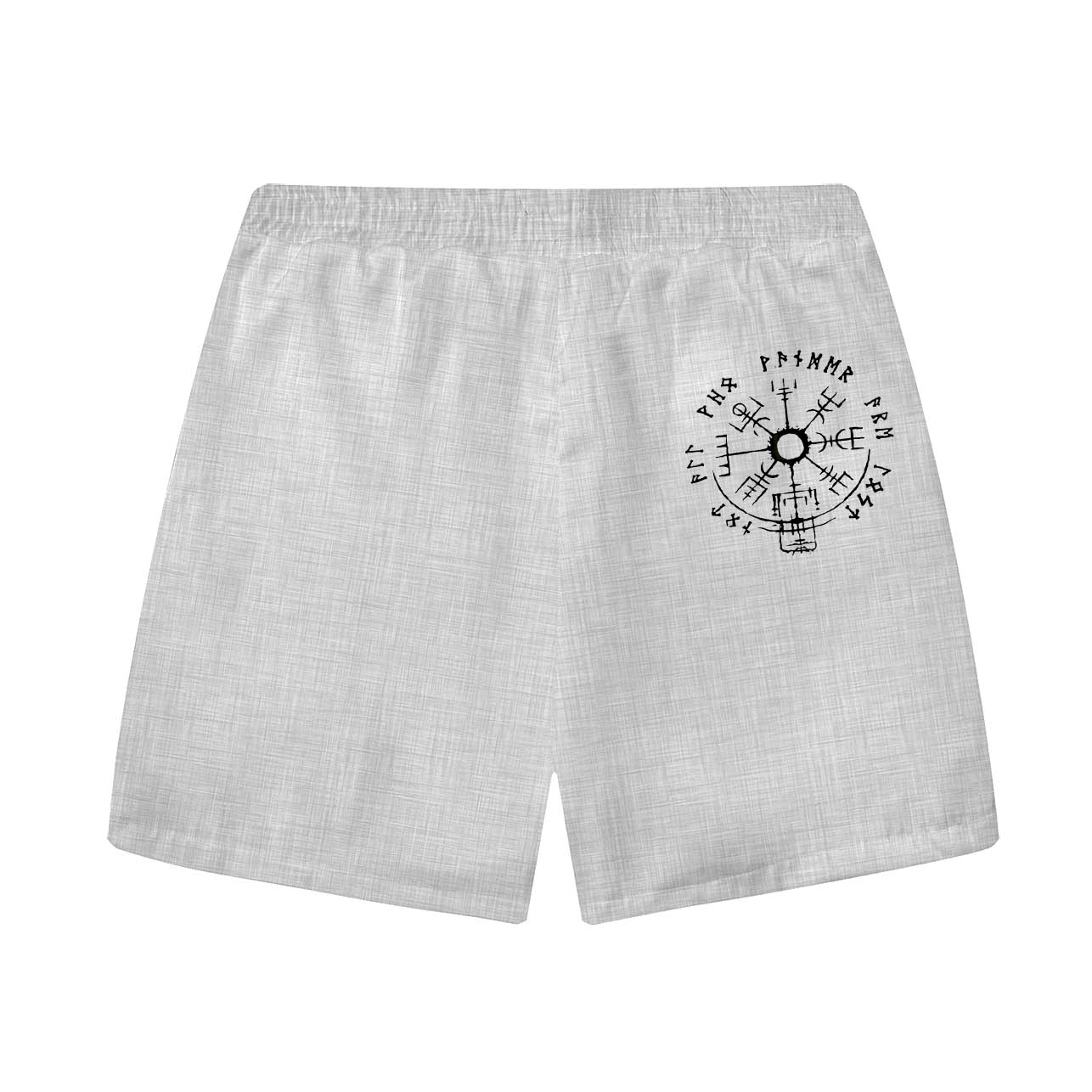 Ancient Huginn Grows Viking Elastic Waist Shorts