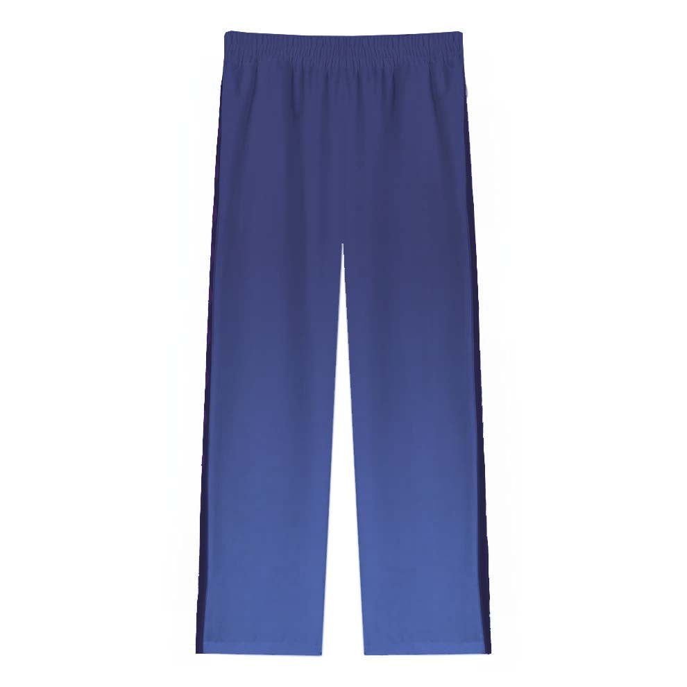 Halloween Haunted House Car Casual Trousers With Elastic Waistband