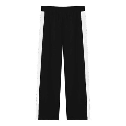 Halloween Wednesday Addams Casual Trousers With Elastic Waistband
