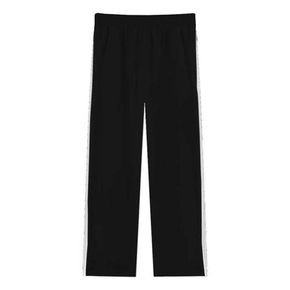 Halloween Wednesday Addams Casual Trousers With Elastic Waistband