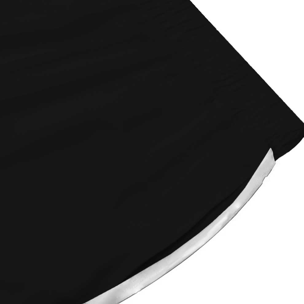 Halloween Wednesday Addams Casual Trousers With Elastic Waistband