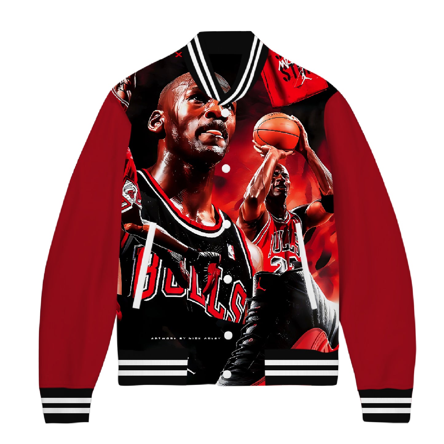 Jordan #23 Chicago Baksetball Varsity Jacket