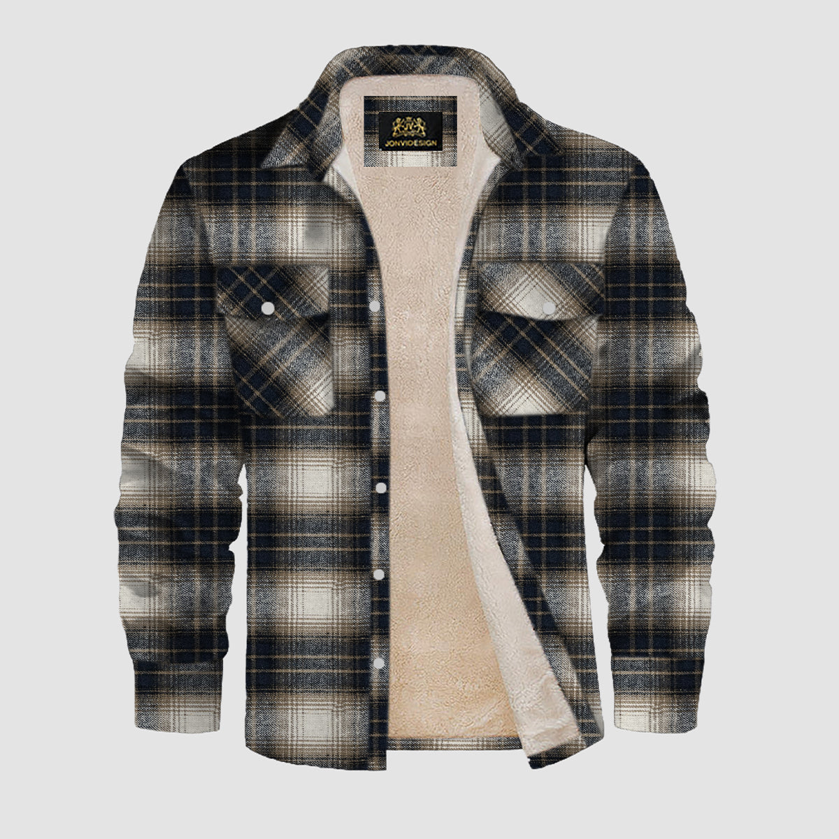 Flannel Jacket Outdoor/Indoor Activities Or Casual Daily Wear