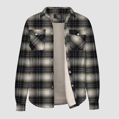 Flannel Jacket Outdoor/Indoor Activities Or Casual Daily Wear