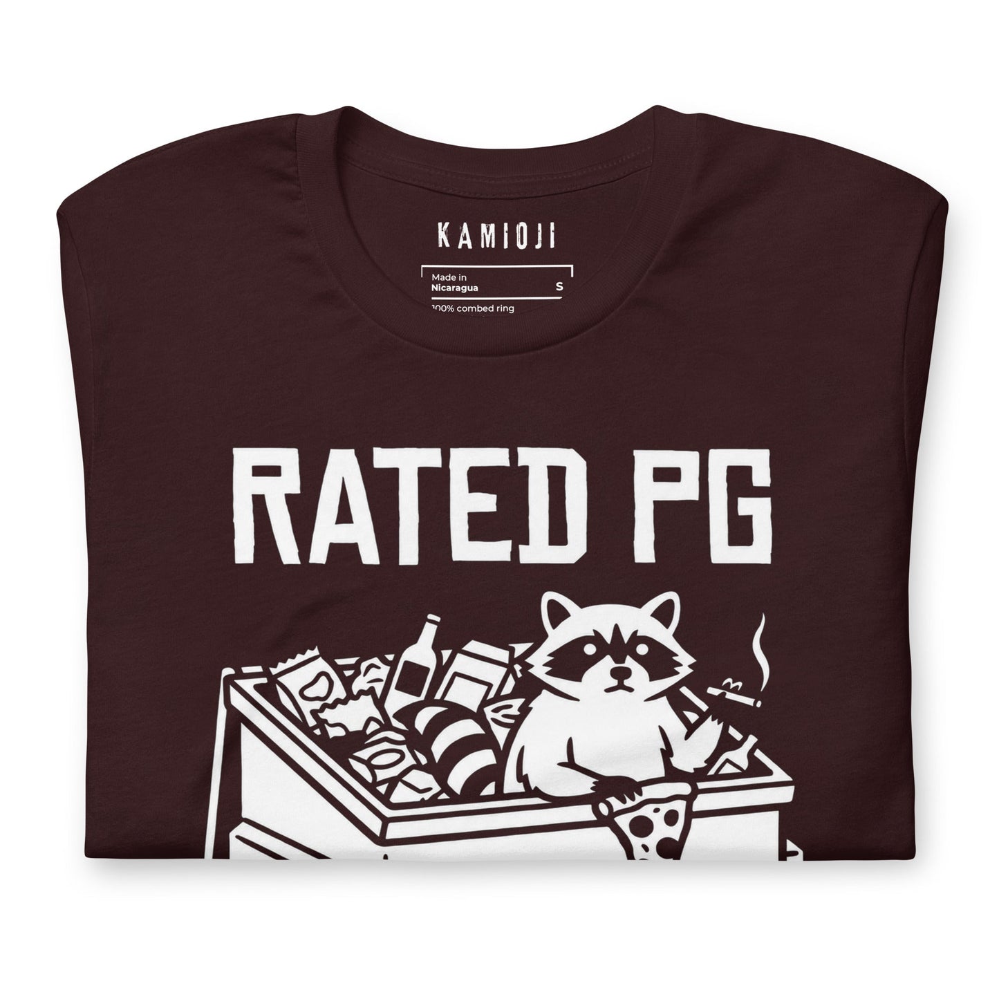 "Rated PG" Raccoon Tee