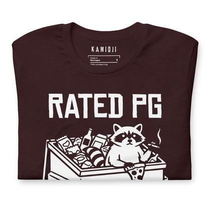 "Rated PG" Raccoon Tee
