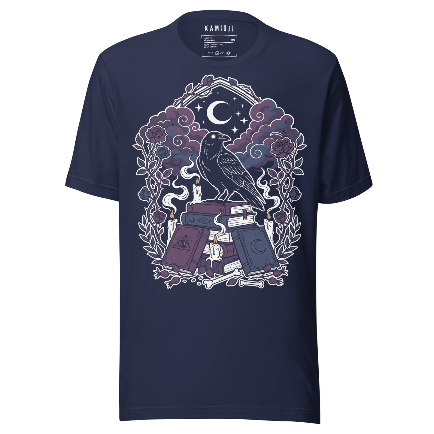 Pastel Goth Crow Shirt