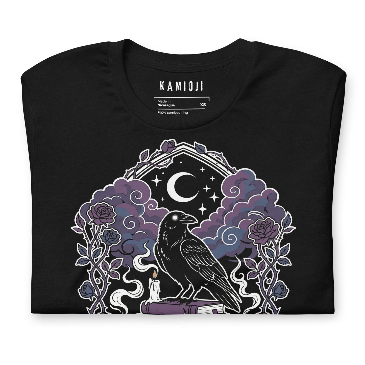 Pastel Goth Crow Shirt
