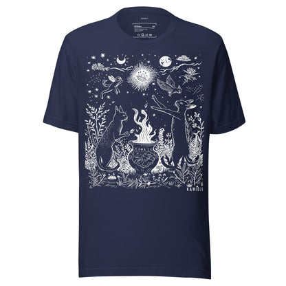 Celestial Cat Coven T-Shirt