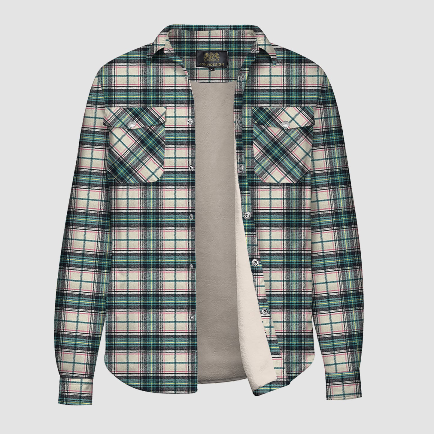 Men's flannel jacket