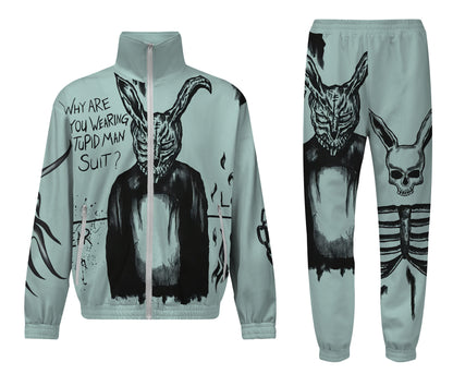 Donnie Darko American Thriller Science Fiction Film Print  Zip Up Track Suit Top