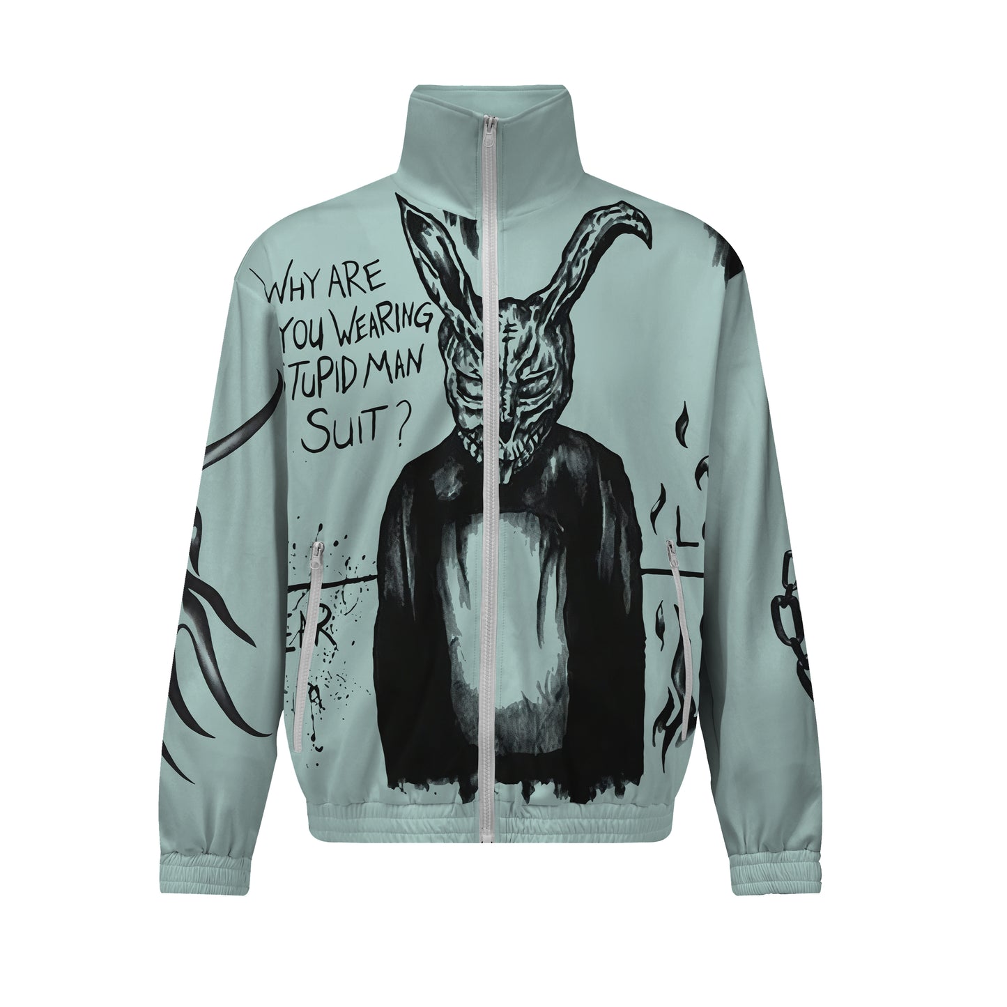 Donnie Darko American Thriller Science Fiction Film Print  Zip Up Track Suit Top