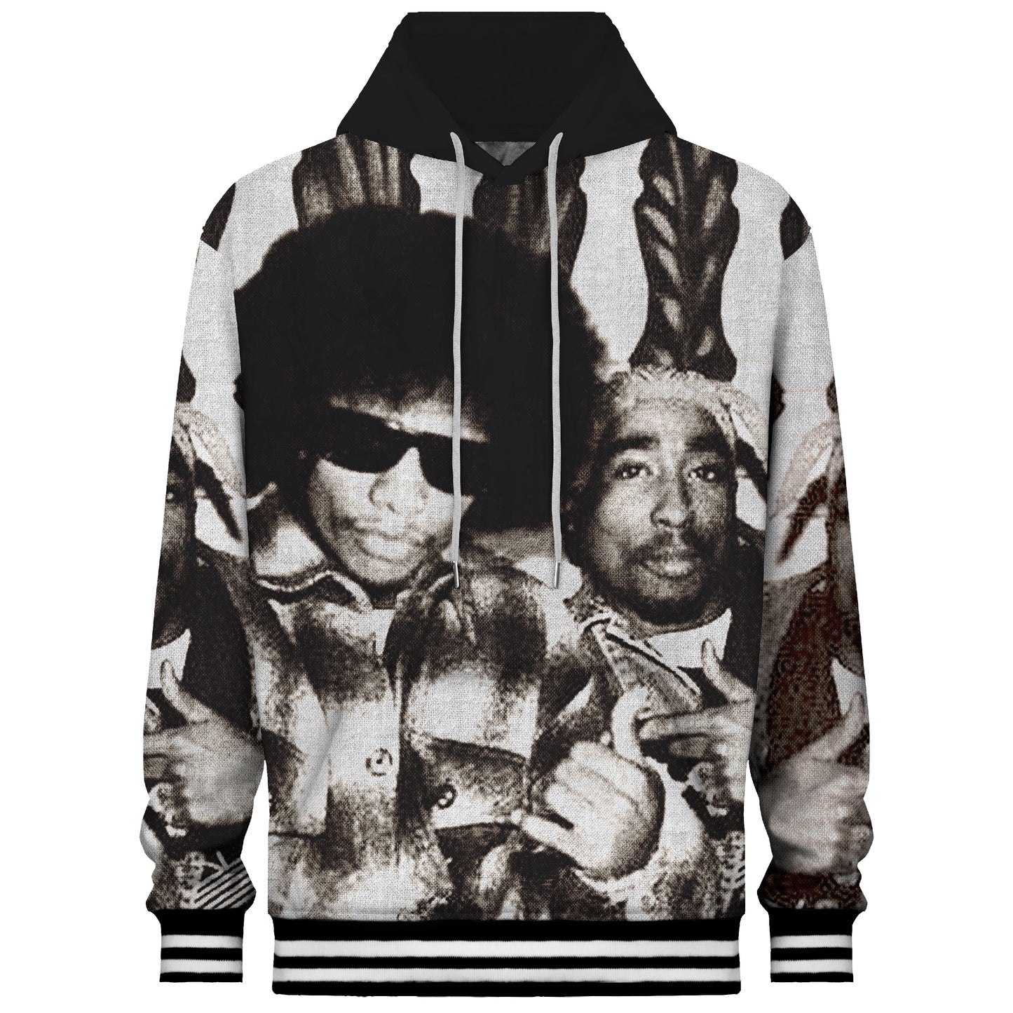 Hip Hop Retro Hooded Sweatshirt