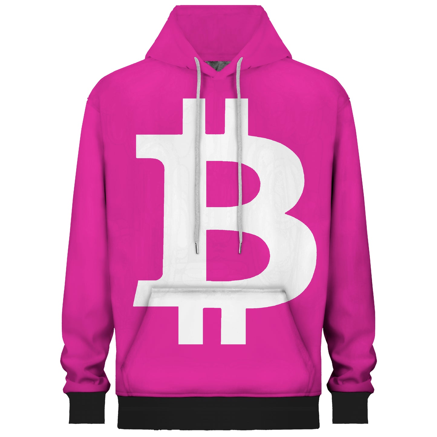 Bitcoin print Hooded Sweatshirt