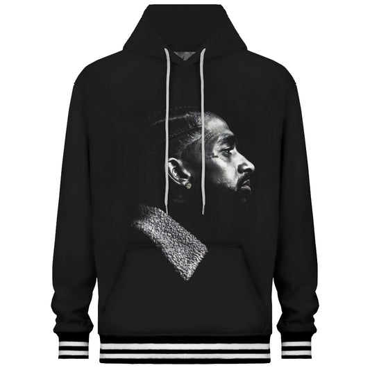 Men's Black Hooded Sweatshirt