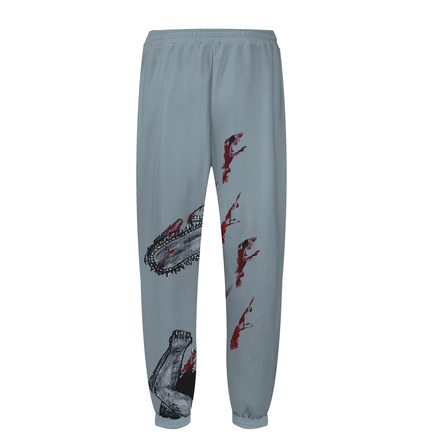 Chainsaw Man Anime Print Elastic Waist Sports Sweatshirt Pants