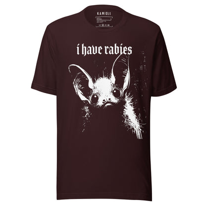 I Have Rabies Bat Shirt