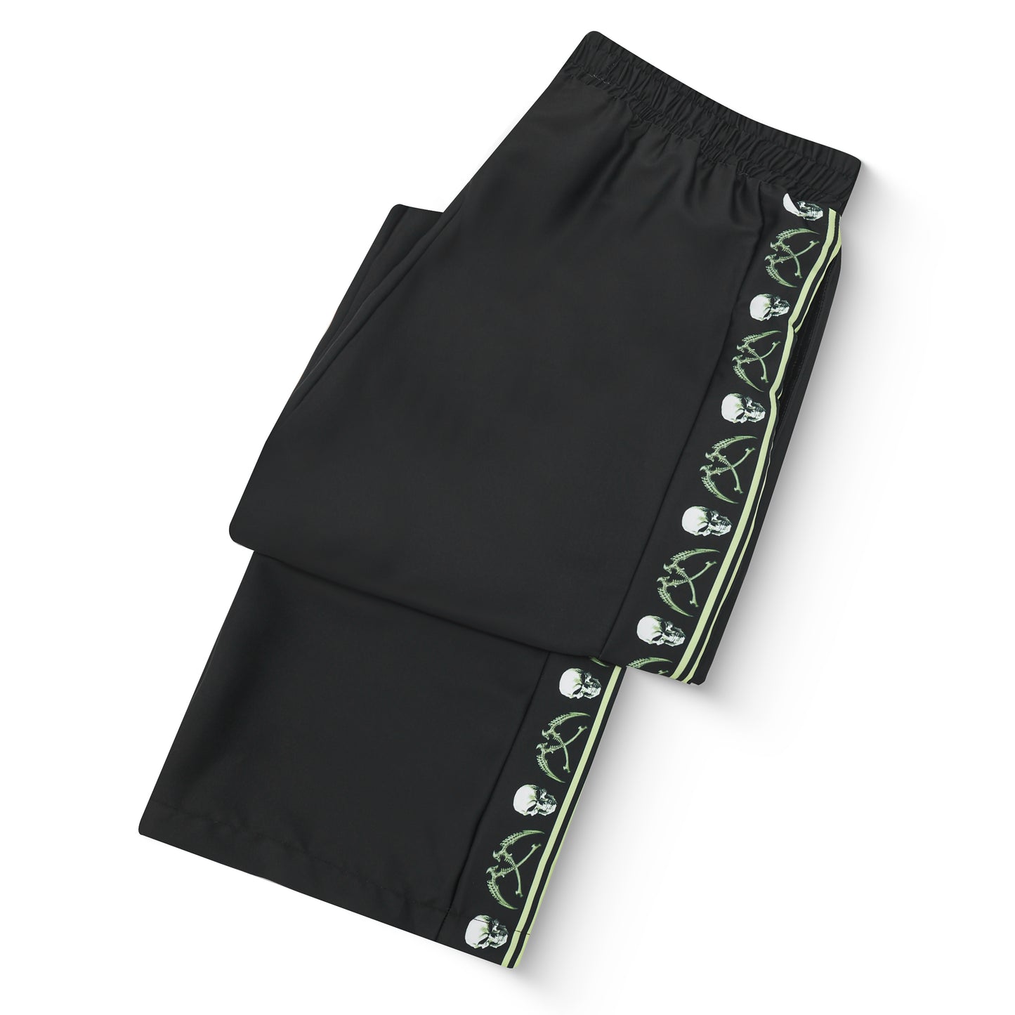 Halloween Ghost Casual Trousers With Elastic Waistband